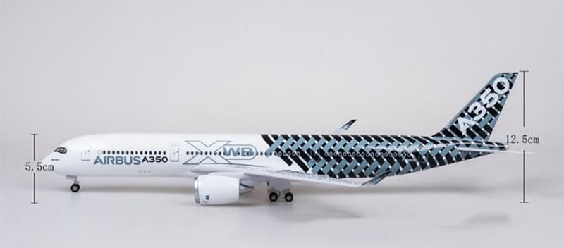 Amazon.com: ANDSYYDS 飛機模型1/142 比例飛機空氣A350 原型XWB
